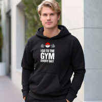 Pokemon I Go To The Gym Every Day Hoodie