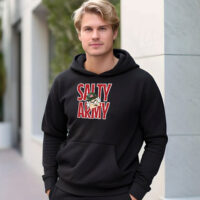 Salty Cracker Merch Big Salty Army Classic Hoodie