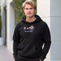 Size Matters Mario Bros Hoodie