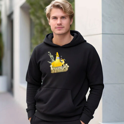 Squarepants Patrick Gold Swag Hoodie 500x500 Squarepants Patrick Gold Swag Hoodie