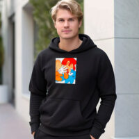 Stream Super Mario Kiss Sonic Funny Art Hoodie