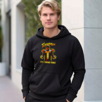 Turbo Man Its Turbo Time Hoodie