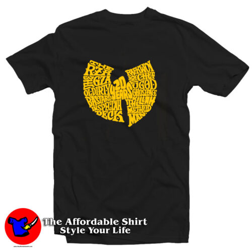 Wu Tang Clan 20 Years T Shirt 500x500 Wu Tang Clan 20 Years T Shirt