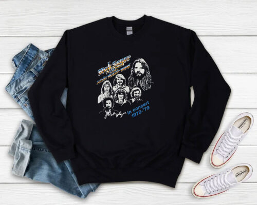 BOB SEGER 1978 Tour Black Sweatshirt 500x400 BOB SEGER 1978 Tour Black Sweatshirt