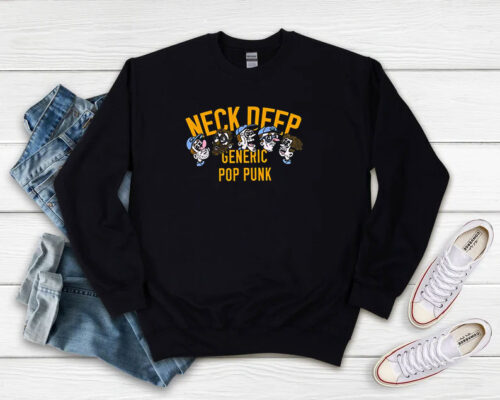 Neck Deep Band Pop Punk Sweatshirt 500x400 Neck Deep Band Pop Punk Sweatshirt